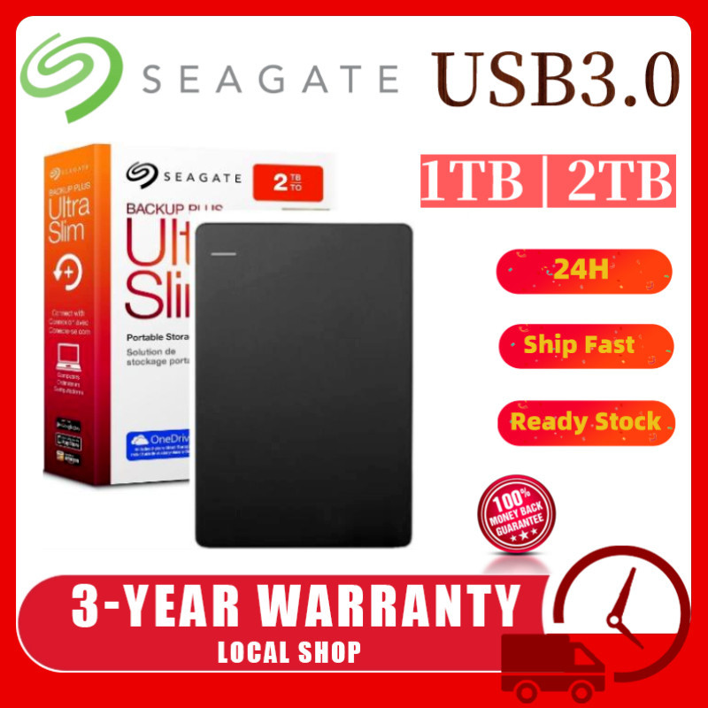 Seagate ฮาร์ดดิสก์ภายนอก 1TB 2TB USB 3.0 HDD