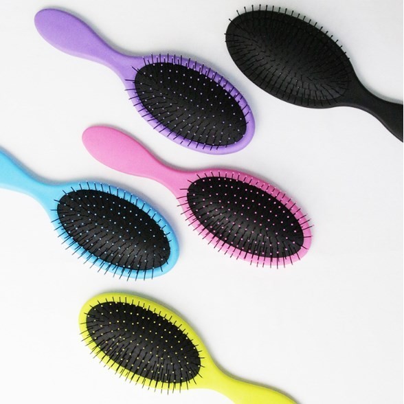 【พร้อมส่ง】แปรงหวีผมแห้ง และเปียก แบบยืดหยุ่น สําหรับร้านทําผม