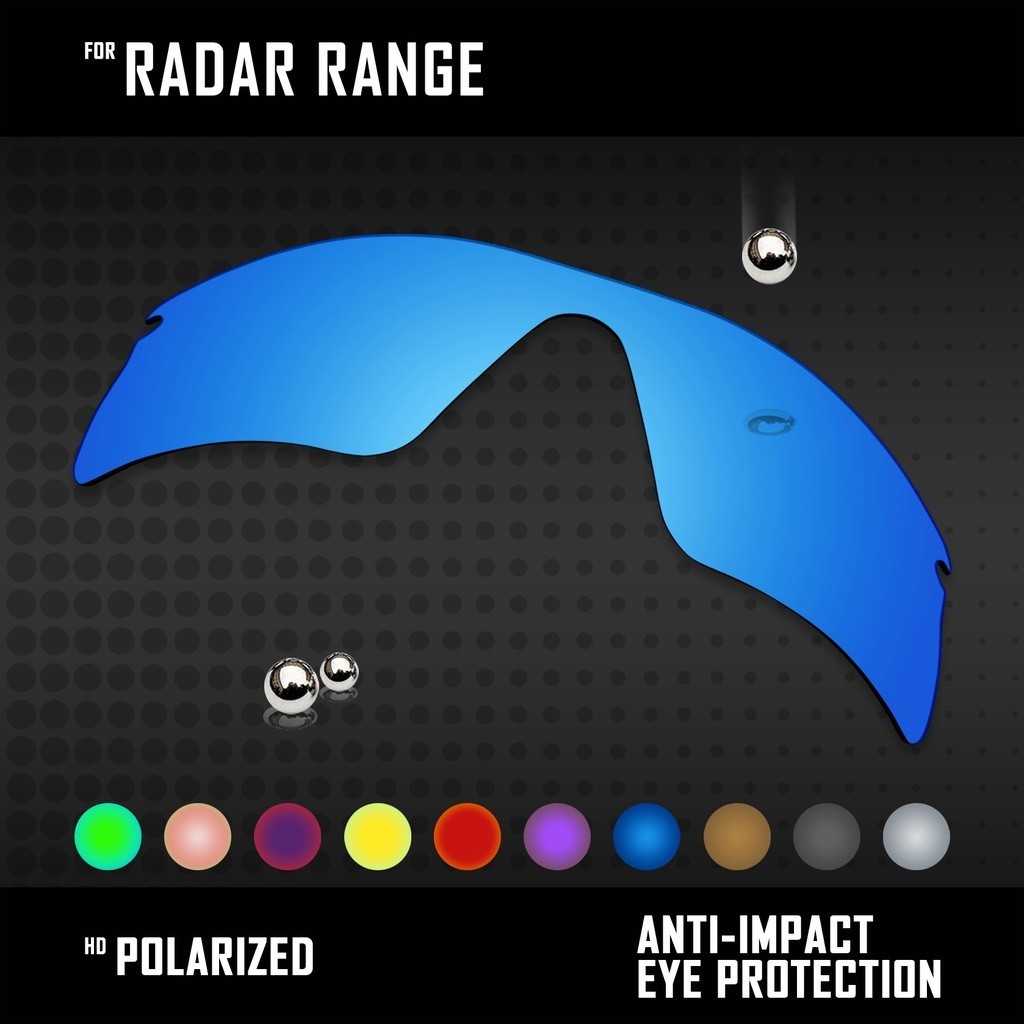 Oakley OakleyLenses แว่นกันแดด เลนส์โพลาไรซ์ หลากสี แบบเปลี่ยน สําหรับ Oakley Radar Range