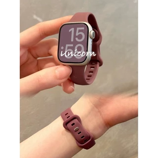 ผู้หญิง Starlight Band ซิลิโคนสําหรับ Apple Watch Series 10/9/8/7/6/SE/5/4/3/2 และ Ultra 2 49มม. ขนาด 42/46/41/45/44/42/38มม.