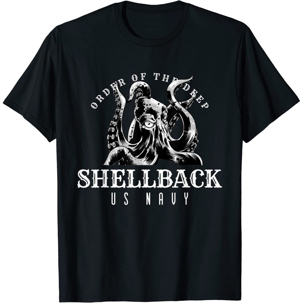 เสื้อยืด Navy Shellback Order Of The Deep Sea Serpent