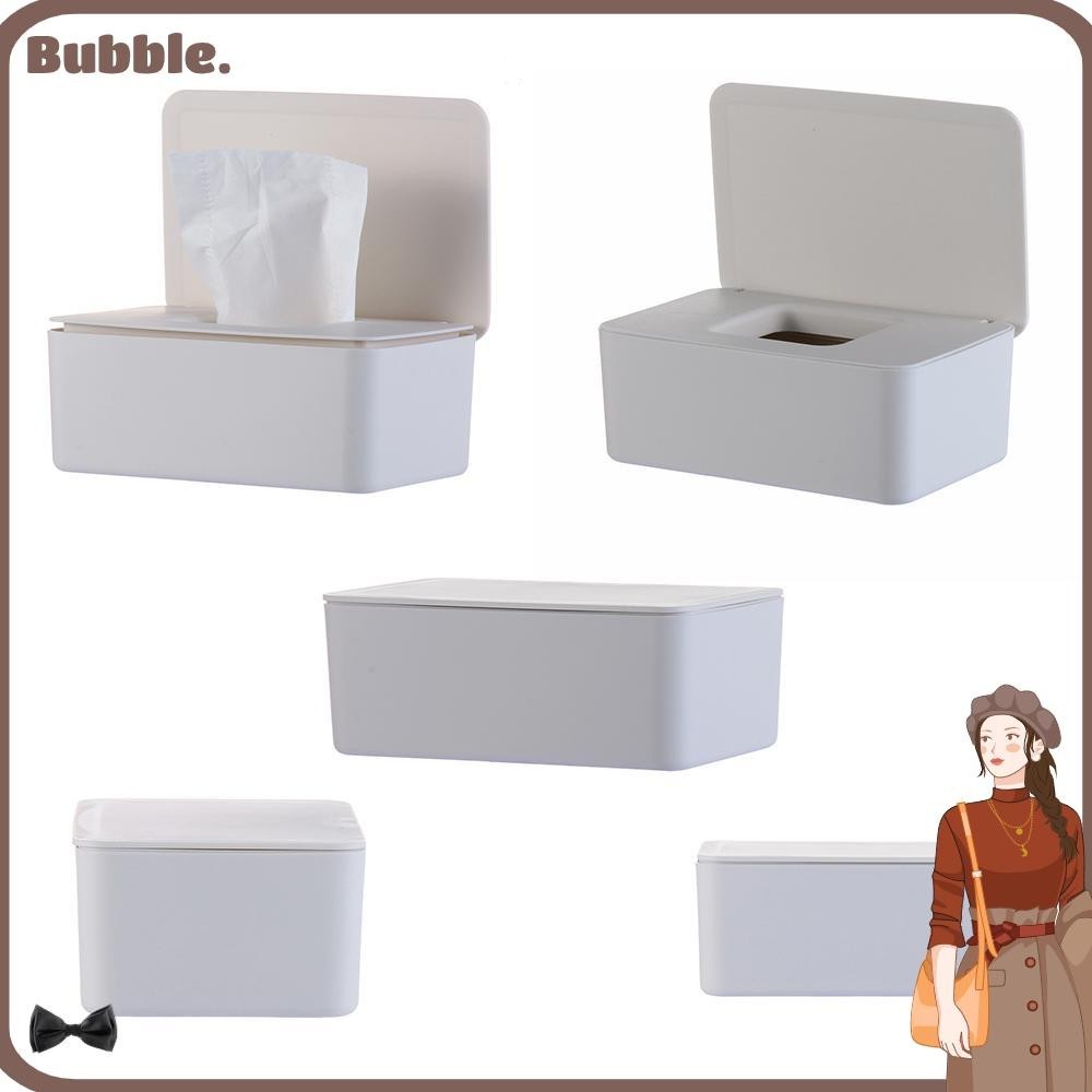 Bubble กล่องทิชชู่เปียก ที่ใส่ทิชชู่ พลาสติก ภาชนะ ที่ใส่ อุปกรณ์เสริม ผ้าเช็ดทําความสะอาดเด็ก
