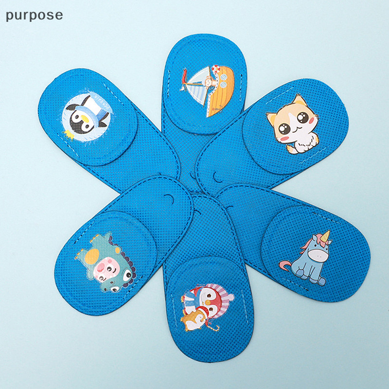 [พร้อมส่ง] แผ่นปิดตาขี้เกียจ สําหรับเด็ก 6 ชิ้น [พร้อมส่ง] - รูปที่ 3