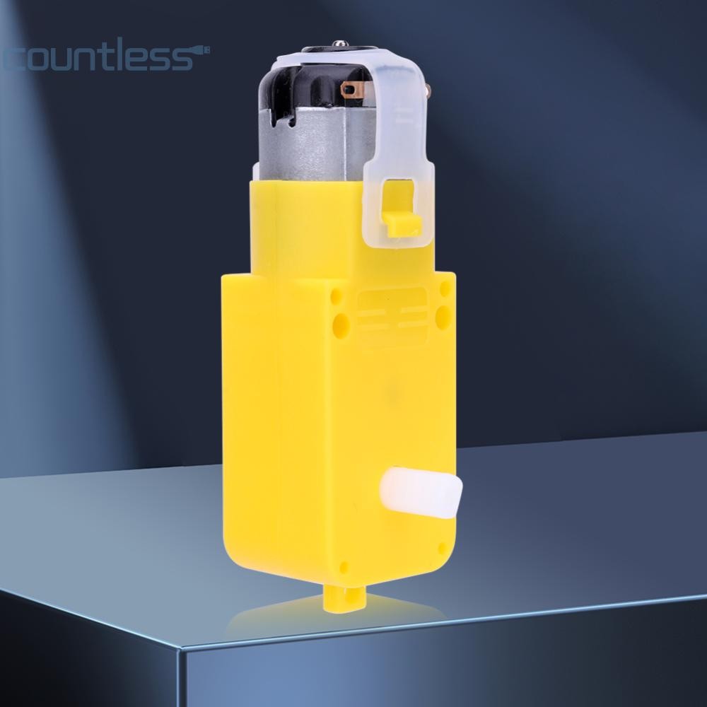 Au Electric Gear Motor DIY TT Motor Gearmotor ติดตั้ง EMC สําหรับหุ่นยนต์อัจฉริยะถึง [นับเลข]