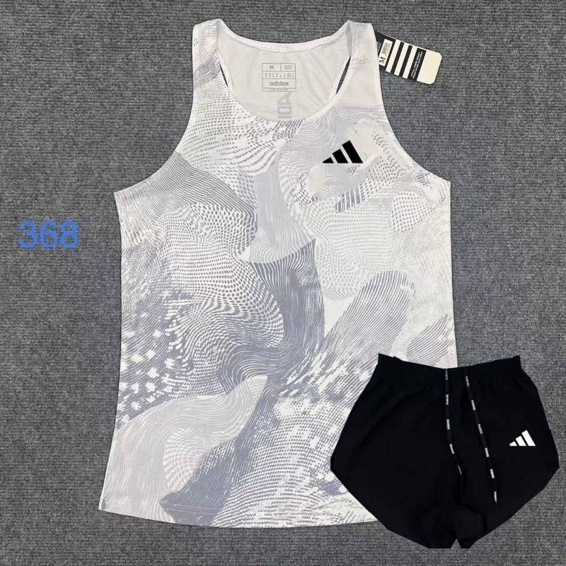 【Ready Stock】 Track and Field Vest Sports Examination Racing Suit Training Men's and Women's Marathon Running Quick-Drying Vest Popular Breathable Sports SCZD