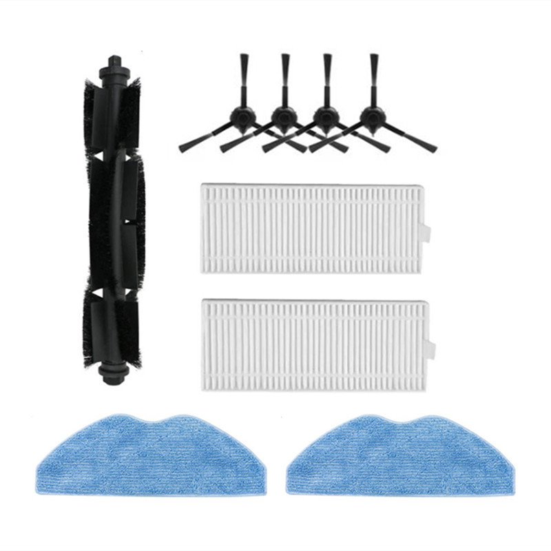 แปรงลูกกลิ้งแปรงด้านข้าง HEPA Filter Mop ผ้าสําหรับ HITACHI RV-X20M หุ่นยนต์เครื่องดูดฝุ่นอุปกรณ์เสริม