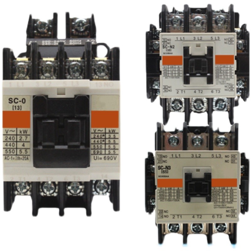 Silver Contact AC Contactor SC-03 0 4-1 5-1 05 SC-N1