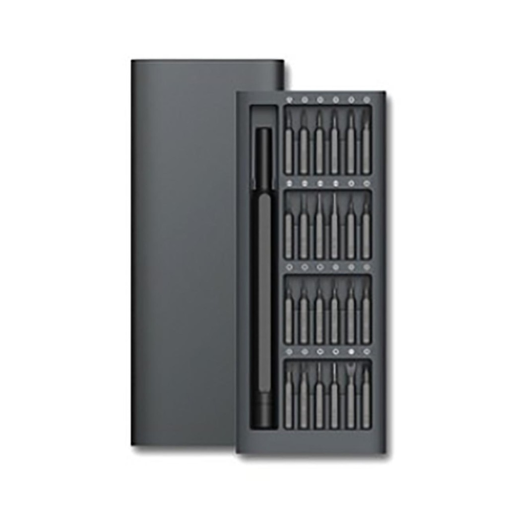 พร้อมส่ง 24pcs ชุดไขควงแม่เหล็ก วัสดุเหล็กอัลลอยด์ สําหรับซ่อมแซมโทรศัพท์มือถือ และซ่อมอุปกรณ์ประจำวัน