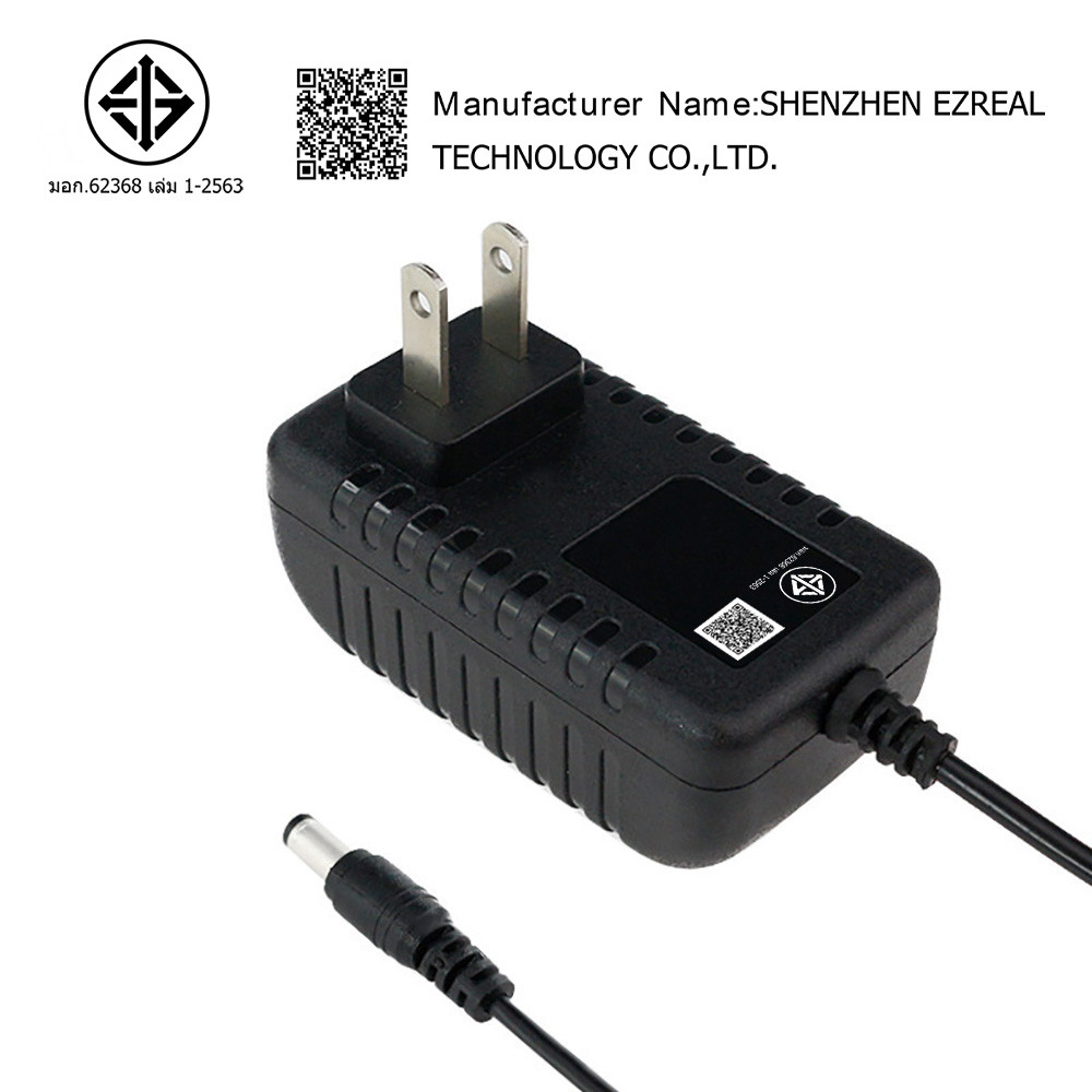 DC อะแดปเตอร์ Adapter 12V/2A 5V/2A 2000mA (3.5*1.35MM) สำหรับ IP CAMERA