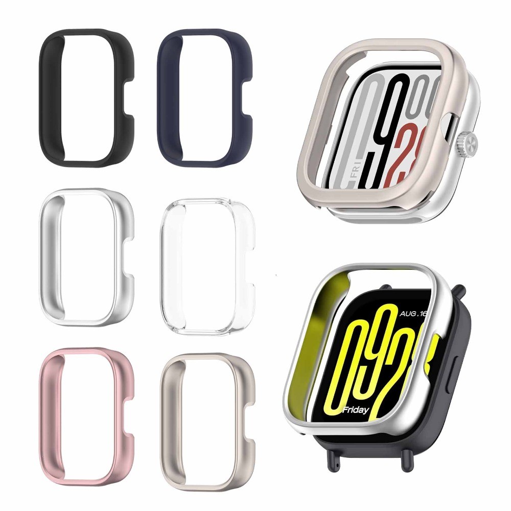 PC Hollow ฝาครอบสําหรับ Redmi Watch 6/5/4 เปลือกกันชนป้องกันสําหรับ Redmi Watch5 Active Lite ไม่มีแก้ว