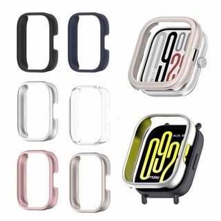 PC Hollow ฝาครอบสําหรับ Redmi Watch 6/5/4 เปลือกกันชนป้องกันสําหรับ Redmi Watch5 Active Lite ไม่มีแก้ว