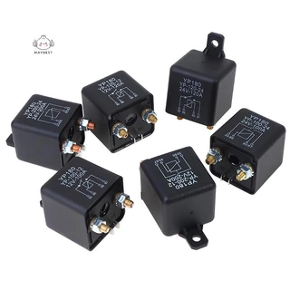 {maybest} รีเลย์สตาร์ท 200A 100A 12V/24V Power Automotive Heavy Current Start Relay {TH}