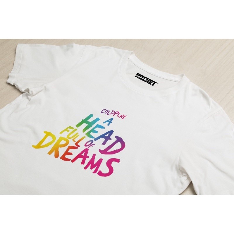 เสื้อยืด Coldplay Music Of The Spheres Tshirt 100% Cotton Unisex ไม่จำกัดเพศ S-5XL