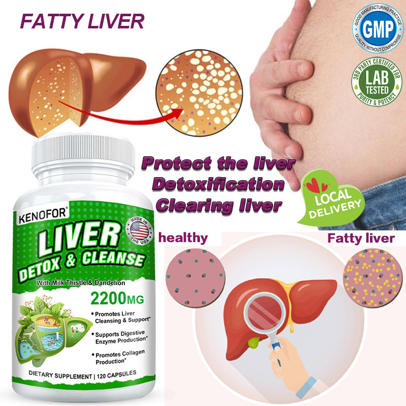 KOYOFOR Organic Milk Thistle และ Dandelion Root Extract Capsules - สูตรอุดมสมบูรณ์สูง อาหารเสริมสุขภ