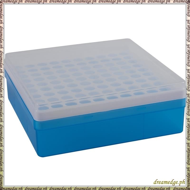 [S DKG] Plastic Square 100 Positions Laboratory 1.5ml Centrifuge Tube Case Box