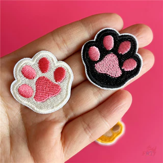 ☸ แผ่นสติกเกอร์ Q Claws มีกาวในตัว สําหรับติดตกแต่ง ☸ แผ่นแพทช์รีดติดเสื้อ สําหรับตกแต่งเสื้อผ้า กระเป๋า 1 ชิ้น