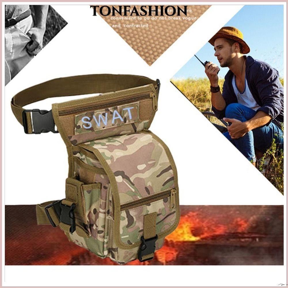 Tonfashion กระเป๋าคาดเอว กันน้ํา อเนกประสงค์ คาดเอว คาดสะโพก เหมาะกับการพกพาเดินทาง เล่นกีฬากลางแจ้ง สําหรับผู้ชาย