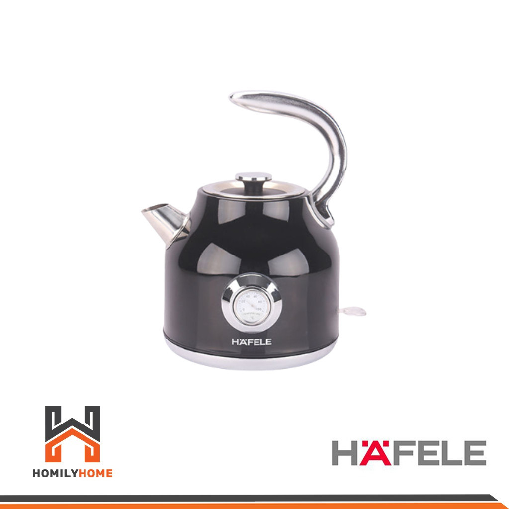 กาต้มน้ำไร้สาย HAFELE กาต้มน้ำร้อนไฟฟ้า สไตล์วินเทจ ขนาด 1.7 ลิตร Vintage electric kettle รุ่น 495.1