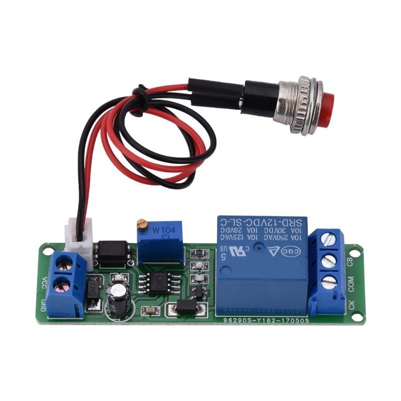 Doublebuy DC5V 12V Infinisse Cycle Delay Timing Time Relays Time Control โมดูลสลับปรับ