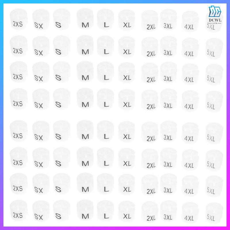 แท็กขนาดแขวนพลาสติก 200 ชิ้น สำหรับระบุไซส์และจัดระเบียบตู้เสื้อผ้าในร้านค้าและบ้าน ราคา ถูกที่สุด ดีลบีเคเค แกลเลอรีภาพที่ 8