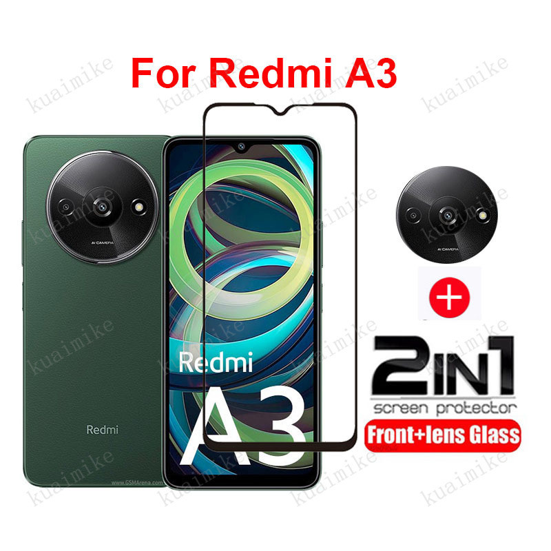 2 in 1 ฟิล์ม Redmi A3 ฟิล์มกระจกนิรภัยกันรอยหน้าจอ กันแอบมอง เพื่อความเป็นส่วนตัว สําหรับ Redmi A2 A1 Plus 13C 5G 12C 10C 10A 10 Note 13 12 11 10 Pro+ 5G 12s 11s 10s ฟิล์มกันรอย ฟิล์มกล้อง