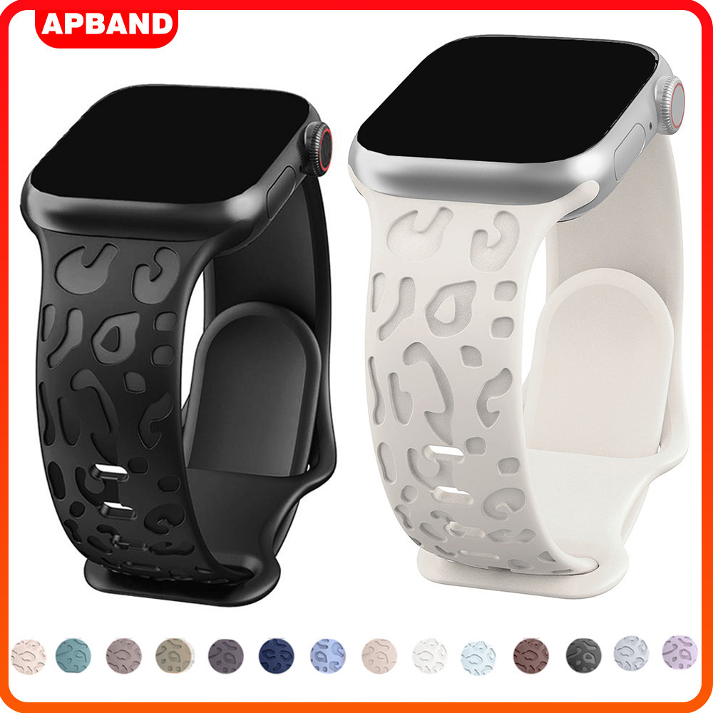 สายนาฬิกาข้อมือซิลิโคน สําหรับ Apple Watch 49 มม. Ultra 46 45 44 42 41 40 38 มม. Iwatch Series 10 9 8 7 6 5 4 SE Ultra 2