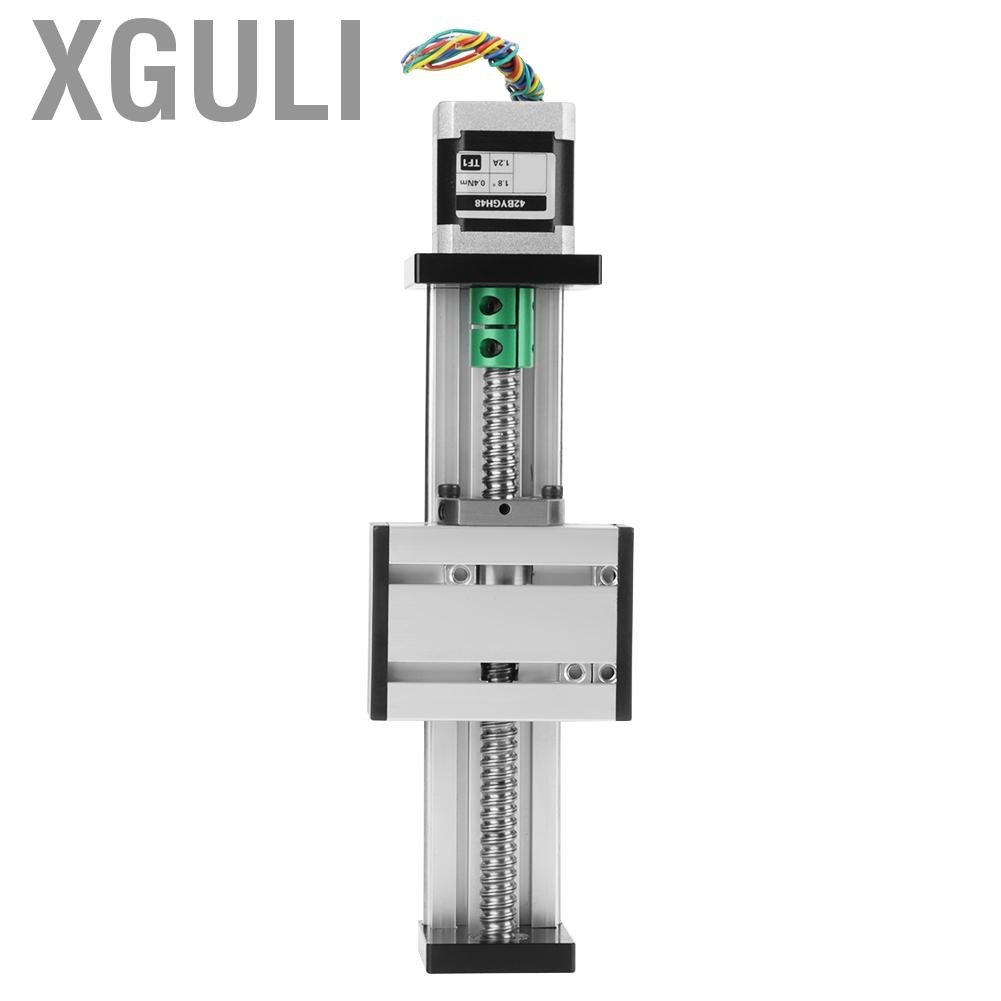 Xguli Ball Screw Slide with a Stepper Motor Linear Stroke Long Stage Actuator 100mm