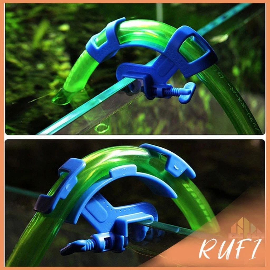 RUFI อุปกรณ์ยึดสายยาง  ป้องกันสายยางพับ  โครงยึดเปลี่ยนน้ำตู้ปลา aquarium change fixing frame thumbnail 7