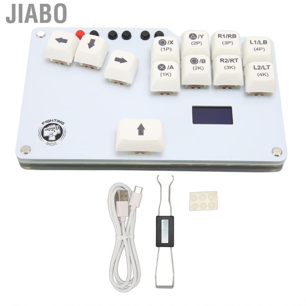 Jiabo Arcade Fight Stick  Keyboard Low Latency High Sensitivity Multiport for PC
