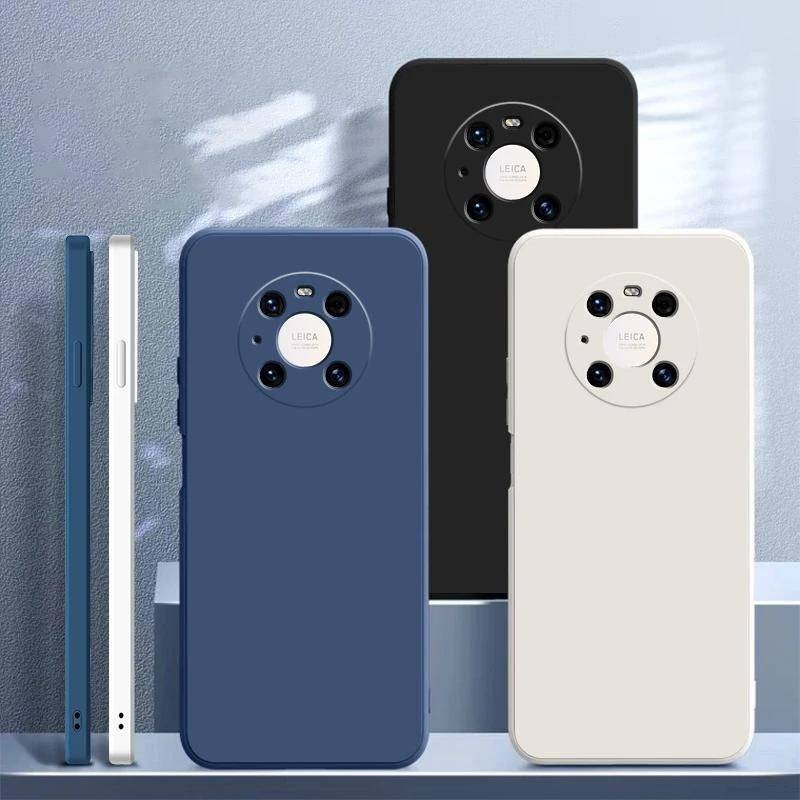 Huawei Mate40Pro Mate40ePro Mate40Plus Mate40RS Mate40 Mate40E ซิลิโคนเหลวกันกระแทกเคสโทรศัพท์สําหรั