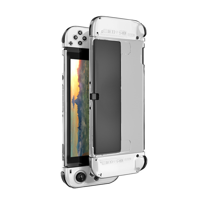 Haifva เคสป้องกัน สําหรับ Nintendo Switch OLED TPU ใส เคสป้องกัน สําหรับ NS OLED อุปกรณ์เสริมเกม