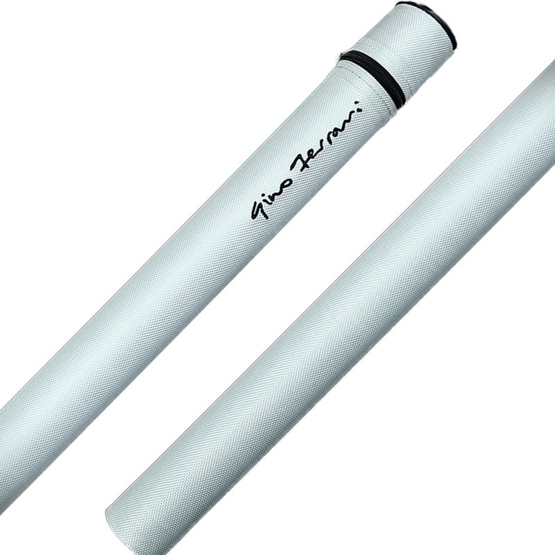 Gino Ferrari เคส กระเป๋าใส่ไม้คิวชนิดแข็ง สีขาว Hard Cue Case 1x1-White