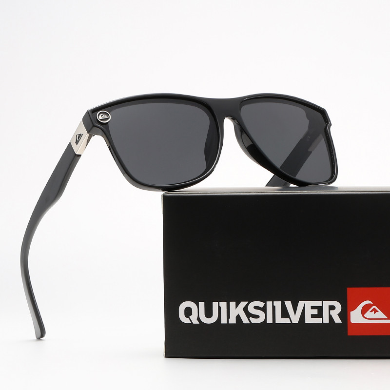 Quiksilver ใหม่ ขายดี แว่นตากันแดด ลายพราง วินเทจ UV400 Cermin Mata แฟชั่น สําหรับผู้ชายและผู้หญิง