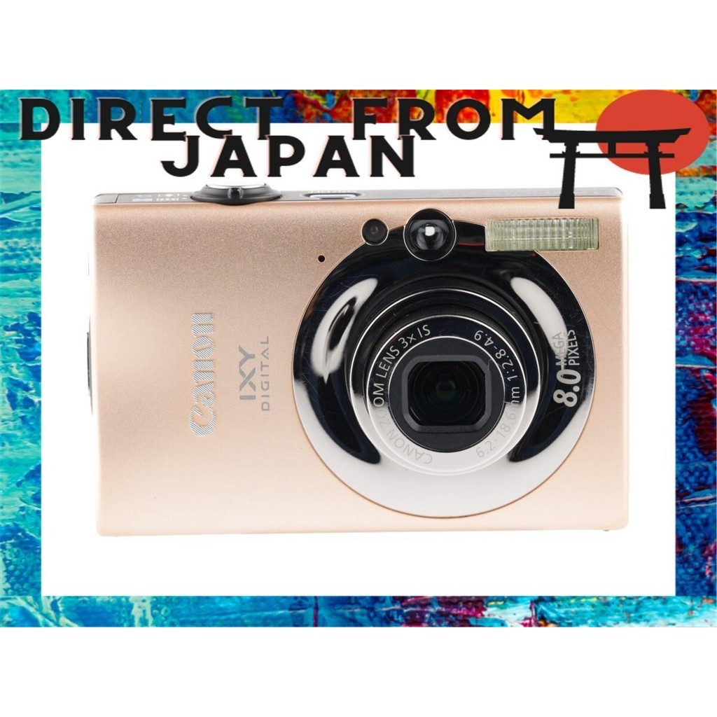 [มือสอง] คุณภาพดี 》Canon IXY DIGITAL 20 IS 8 ล้านพิกเซล 3x ซูมออปติคอลขนาดกะทัดรัดน้ำหนักเบา Snapshot Travel เด็กสัตว์เลี้ยงกล้องดิจิตอลดิจิตอลแบบย่อกล้องดิจิตอลคอมแพค
