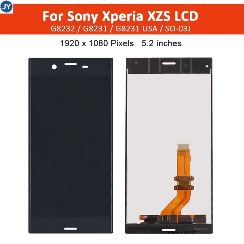 อะไหล่หน้าจอสัมผัสดิจิทัล LCD ขนาด 5.2 นิ้ว แบบเปลี่ยน สําหรับ Sony Xperia XZs LCD Display G8232 G8231 Sony XZs