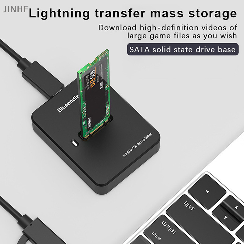 [BestBuyshop] เคส M2 NVME Docking Station M Key USB M 2 USB C SSD NVME และ NGFF Hdd SSD Docking Station Base ใหม่ พร้อมส่ง