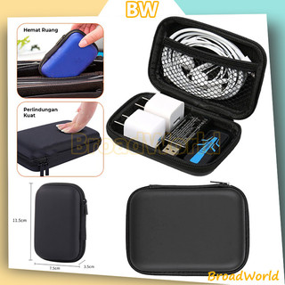 Dompet Headset & Koin Petak Pouch/Penyimpanan Charger Mini Case/kotak headphone kabel pengisi daya mini