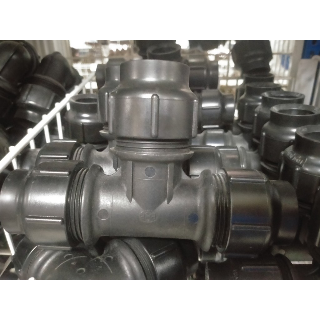 UHM สามทาง90 พีบี PB UHM (15 ถึง 25 มม) ข้อต่อ สวมล็อค ( grab lock ยูเอชเอ็ม พีบีพี PBP )