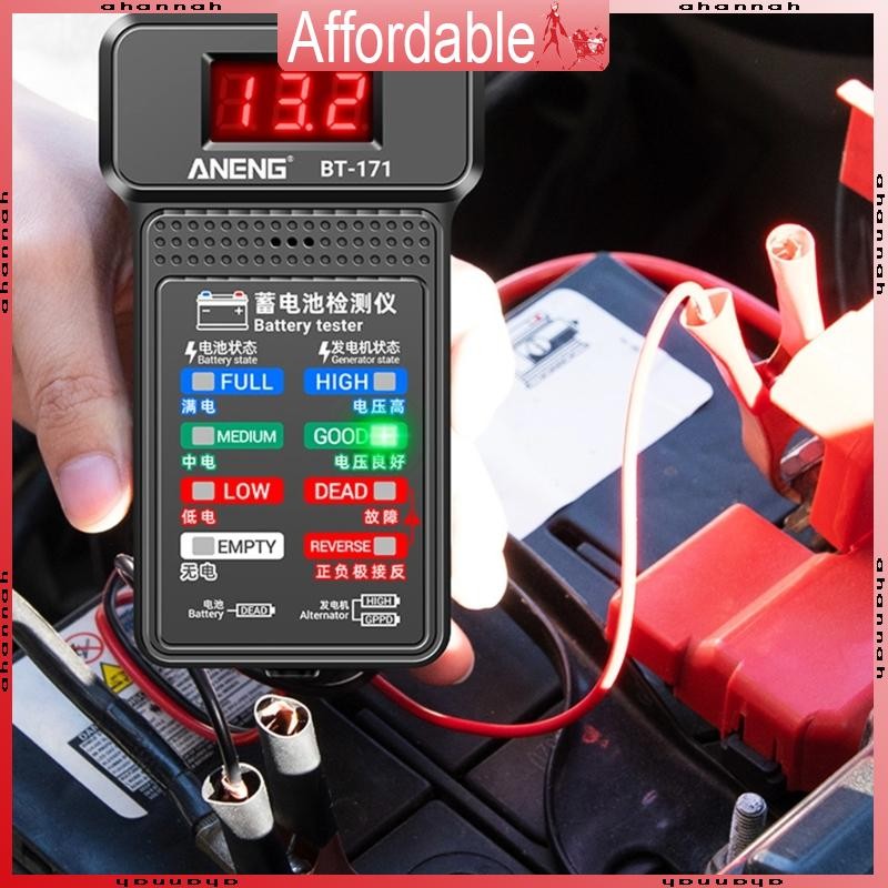 Ah เครื่องทดสอบรถยนต์ 12V Cranking ชาร์จเครื่องมือเครื่องวิเคราะห์เครื่องทดสอบ Circut