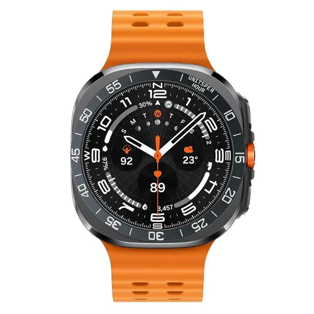 Time Scale Guard แหวนสําหรับ SAMSUNG นาฬิกาโลหะ Bezel เปลี่ยนแหวนป้องกันสําหรับ SAMSUNG GALAXY WACTH 7 ULTRA 47 มม.เครื่องประดับ