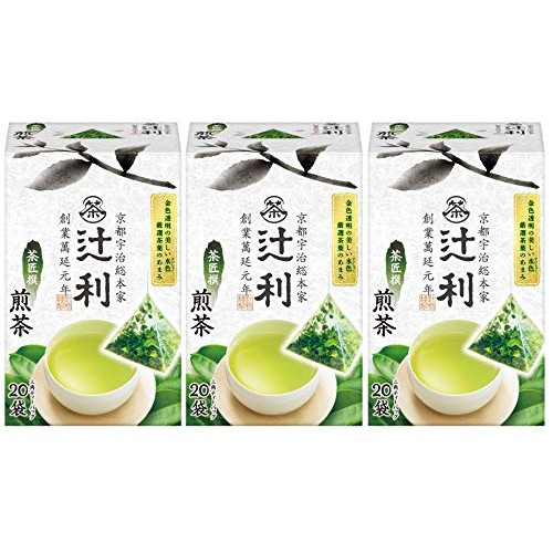 TSUJIRI CHASHO SEN-CHA (Sen-cha) 20p x 3 boxes 【direct from Japan】