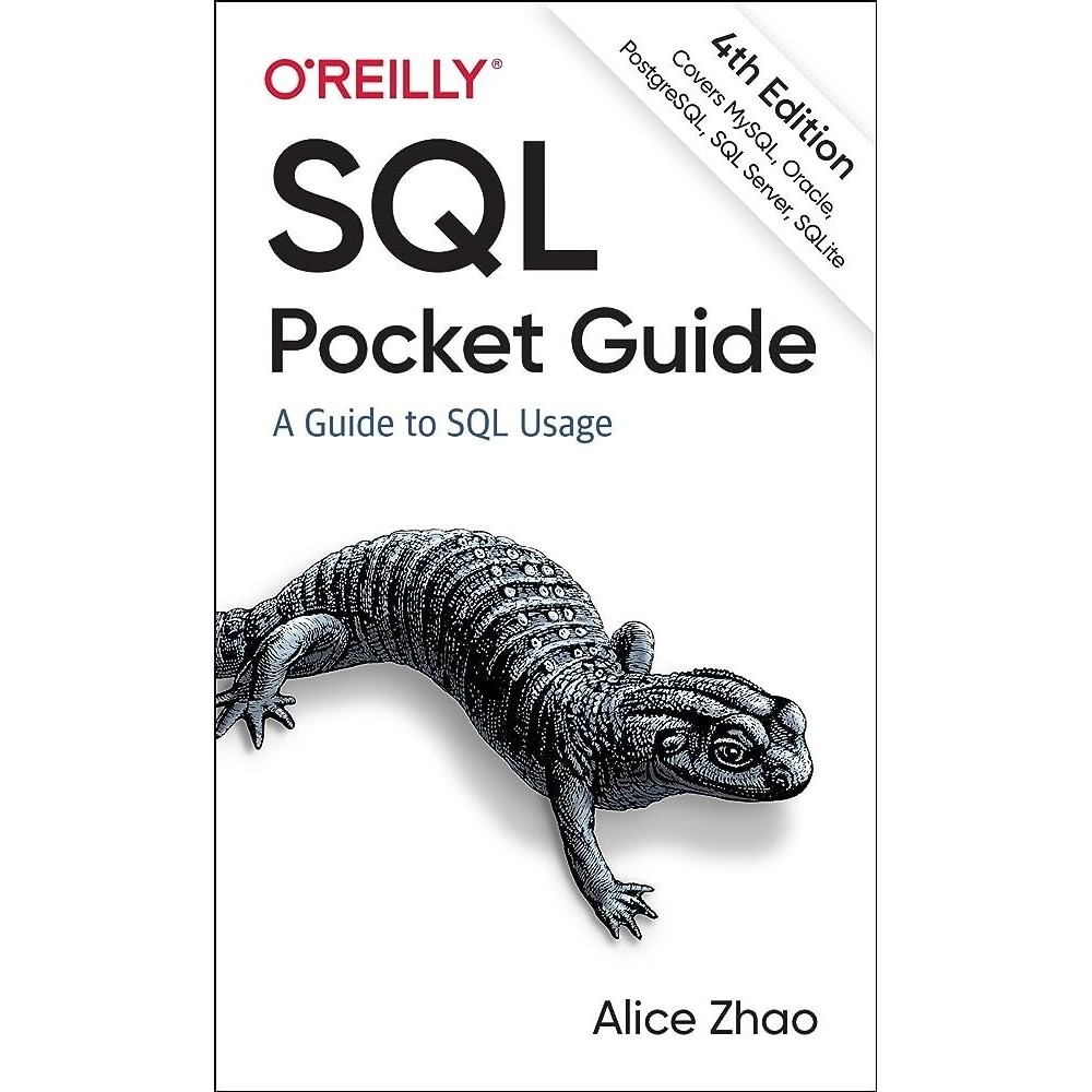 หนังสือใหม่ SQL Pocket Reference a Guide to SQL Usage 4th Edition G