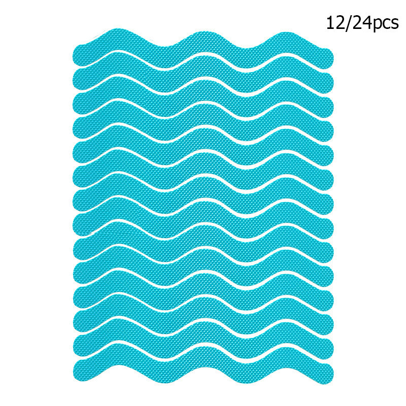 สติกเกอร์เทป รูปตัว S กันน้ํา กันลื่น มีกาวในตัว สําหรับติดอ่างอาบน้ํา ห้องน้ํา 12 24 ชิ้น - รูปที่ 7