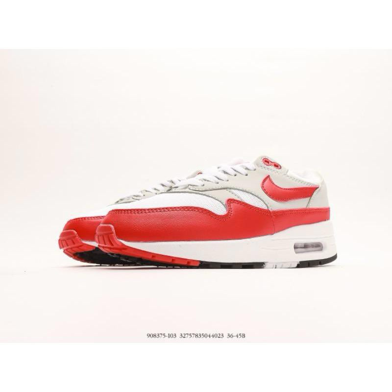 ♞,♘Nike  Nike AIR MAX 1 ESSENTIAL UNIVERSITY RED 100% AUTHENTIC