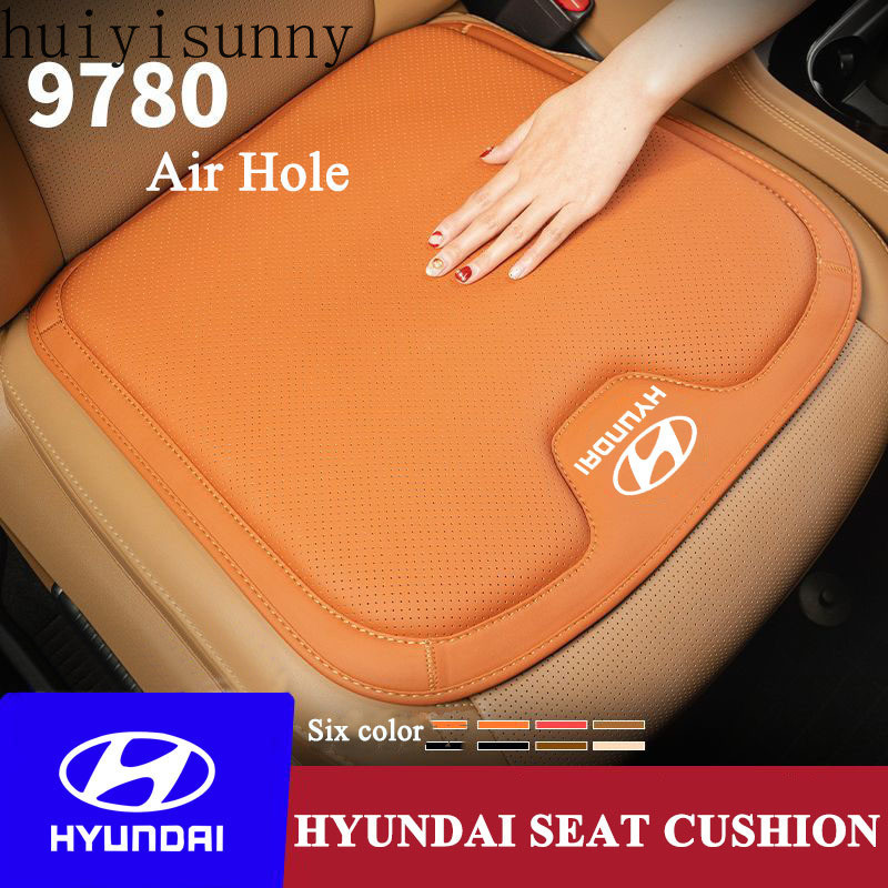 Hys รถที่นั่งเบาะ Napa หนังไดร์เวอร์ที่นั่งด้านหน้า Protector Breathable เบาะหลังสําหรับ Hyundai IX3