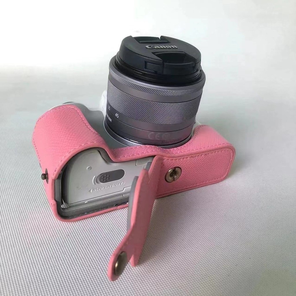 เคสกระเป๋าหนัง ป้องกันกล้อง สําหรับ Canon EOSM50 EOSM50II M50 รุ่นที่ 2