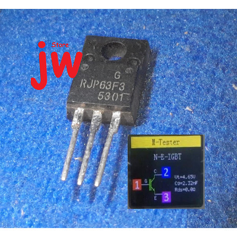 เครื่องมือชิ้นส่วน RJP63F3 RJP 63F3 TO-220F