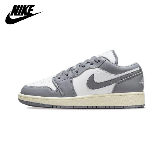 ♞NIKE Air Jordan 1 Low Vintage Grey