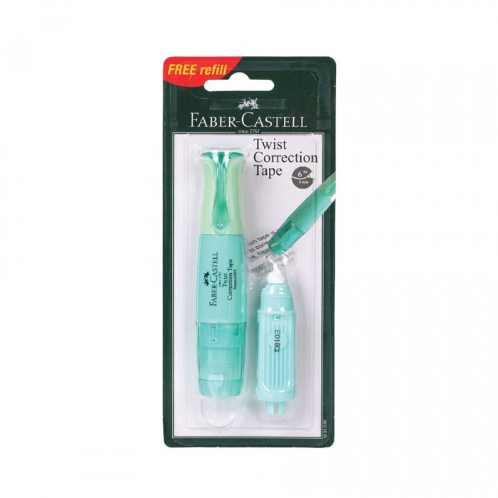 Faber-Castell Type-X Correction Tape 6m x 5mm ฟรีรีฟิล 16913R