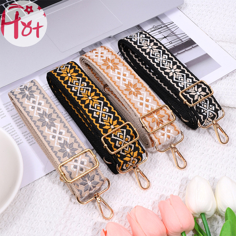 Ge สายสะพายกระเป๋า ทรงสี่เหลี่ยม ปรับระดับได้ อุปกรณ์เสริม แบบเปลี่ยน DIY
